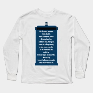 11's Last Words Long Sleeve T-Shirt